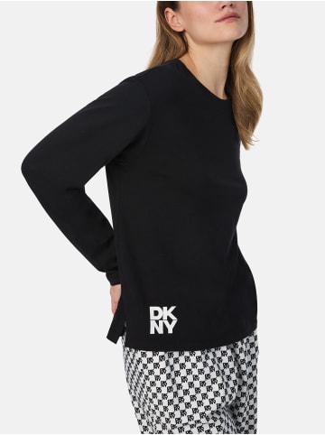 DKNY Channel The Flannel Nachtwäsche in schwarz