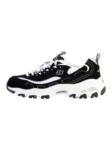 Skechers Niedrige Schnürsenkel Sneakers D'Lites Biggest Fan Schwarz