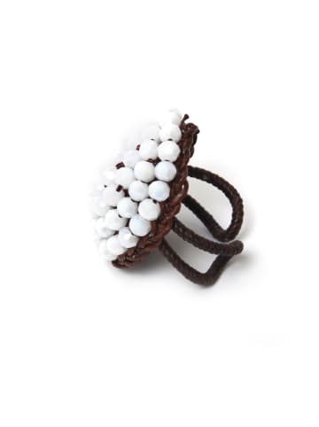 collezione alessandro Ring " Stockholm " in weiß