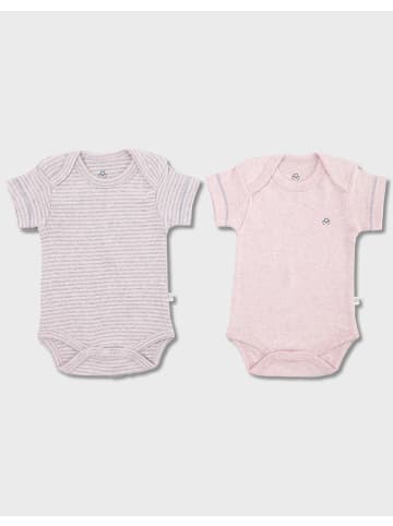 OrganicEra Baby Langarmbody in Rose Melange