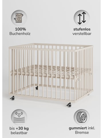Sämann Sämann Laufgitter Matratze & Lattenrost sahara dust Premium Kollektion