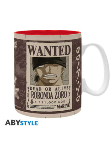 Abysse Deutschland Nonbook - ONE PIECE - Mug - 460 ml - "Zoro Wanted" - subli - box