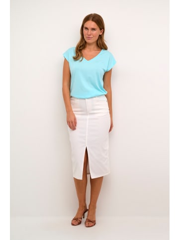 Kaffe Denimrock KAzelina Regular fit in Chalk