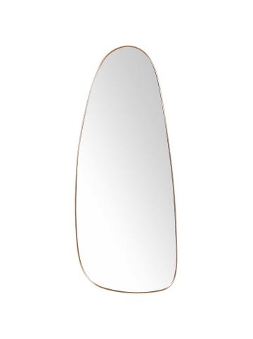 Beliani Wandspiegel CERGY in Gold - (W) 39 x (H) 95 x (L) 3 cm