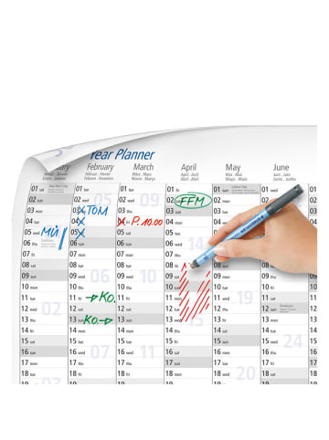 Staedtler Jahresplaner 60x84cm abwischbar Kalendarium 2026