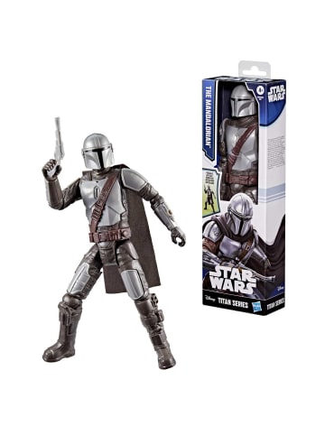 Hasbro Star Wars Titan Serie The Mandalorian 30 cm Action-Figur & Accessoire 4+