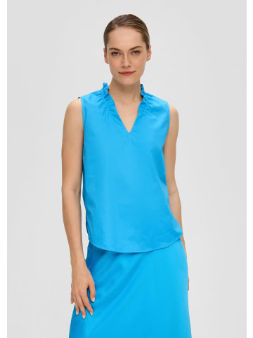 s.Oliver BLACK LABEL Bluse keine Ärmellänge in Türkis