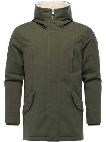 ragwear Kurzmantel Mr Cany YOUMODO in Dark Olive