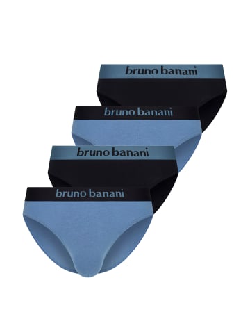 Bruno Banani Sportslip / Unterhose Flowing in Blau / Schwarz