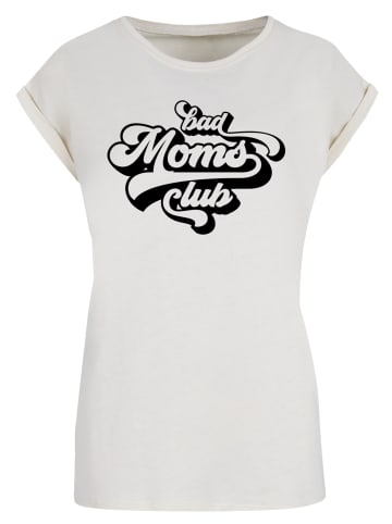 F4NT4STIC T-Shirt Muttertag Family Vibes für Moms Club in Whitesand