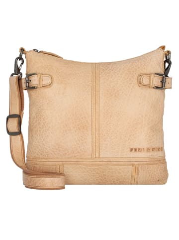 Greenland Nature Femi & Nine Umhängetasche Leder 33 cm sand