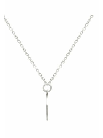 Gemshine Halskette mit Anhänger Spuren im Strand in silver coloured