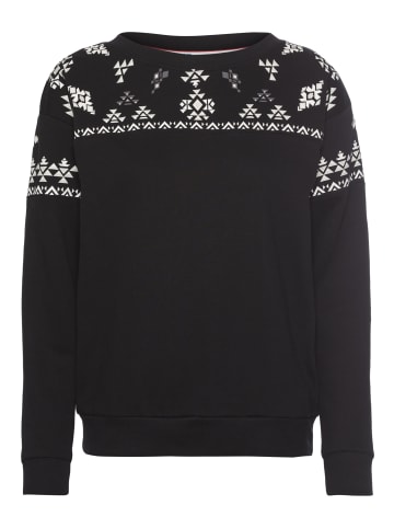 Kangaroos Sweatshirt in schwarz-weiß