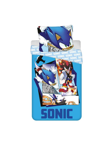Sonic Design Kuschelige Bettwäsche Baumwolle, 140x200 cm & 70x90 cm in Mehrfarbig
