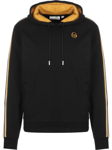 Sergio Tacchini Kapuzenpullover in black/harvest gold