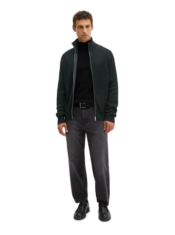 Marc O'Polo Stehkragen-Strickjacke regular in Schwarz