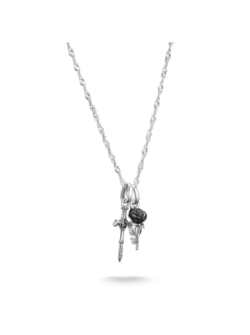 Thomas Sabo Kette in silber, bunt