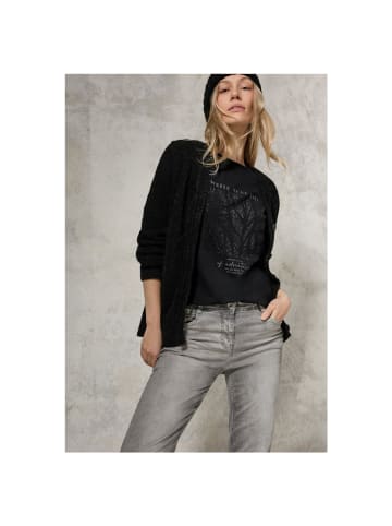 Cecil Langarmshirt in Black