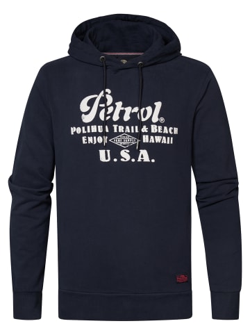 Petrol Industries Hoodie mit Aufdruck Rio in Blau