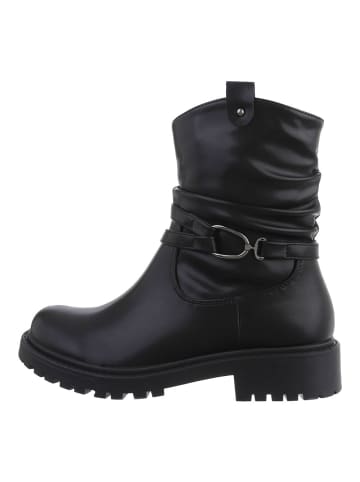 Ital-Design Stiefelette in Schwarz