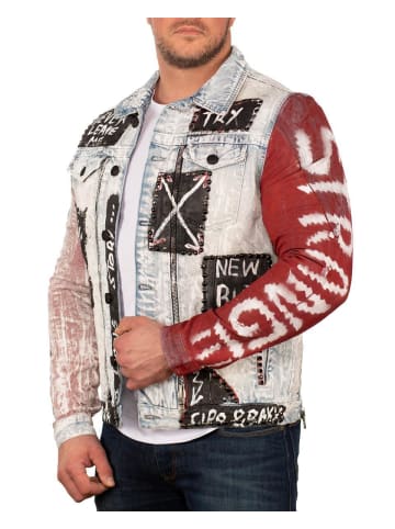 Cipo & Baxx Jacke M in Blue