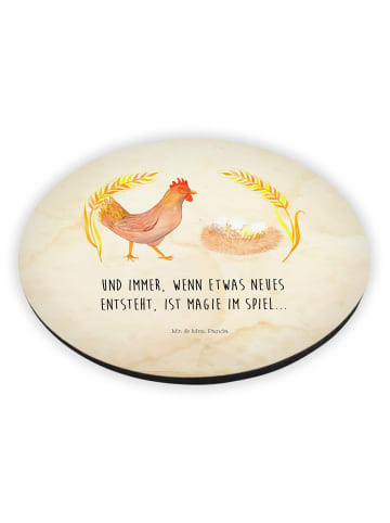 Mr. & Mrs. Panda magnet Huhn Stolz mit Spruch in Vintage