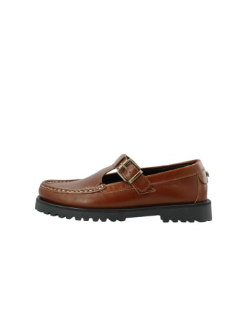 Cashott Flacher Schuh CASLENA in Cognac