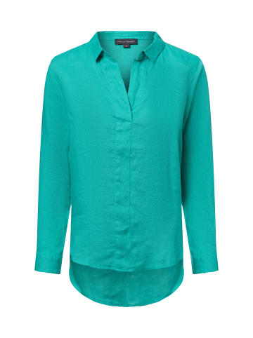 Franco Callegari Leinenbluse in smaragd - 0044