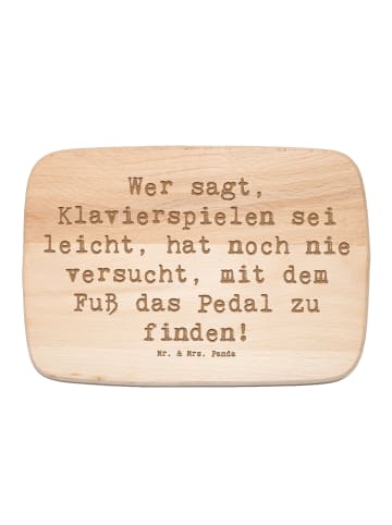 Mr. & Mrs. Panda Holzbrett Spruch Klavier Herausforderung mit Sp... in Transparent