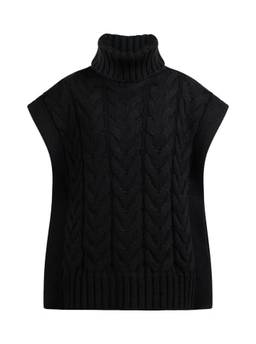DreiMaster Damen Strickweste in SCHWARZ
