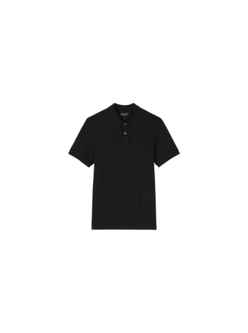 Marc O'Polo Poloshirt kurzarm in schwarz