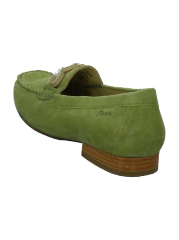 Sioux Mokassin Slipper in Grün