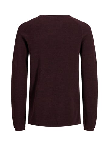 Jack & Jones Pullover 'Hill' in dunkelrot