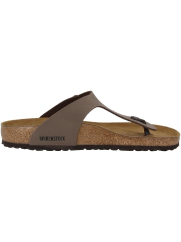 Birkenstock Zehensandale Gizeh Birko-Flor Nubuk schmal in braun