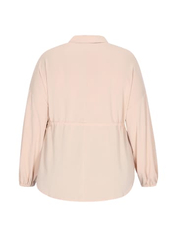 Sidona Women Plus Size Blouse in Light Beige