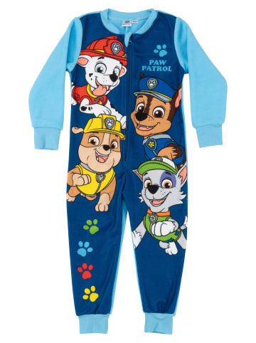 Paw Patrol Paw Patrol Jumpsuit Overall Pyjama Schlafanzug langarm in blau