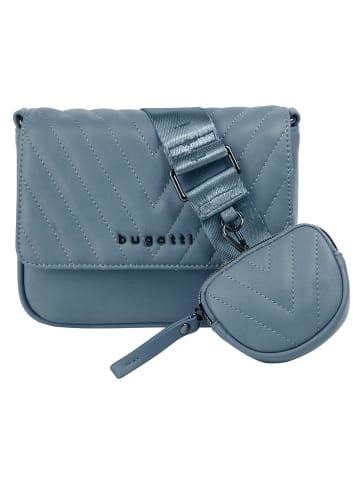 Bugatti Umhängetasche SIRA Kunstfaser in blau