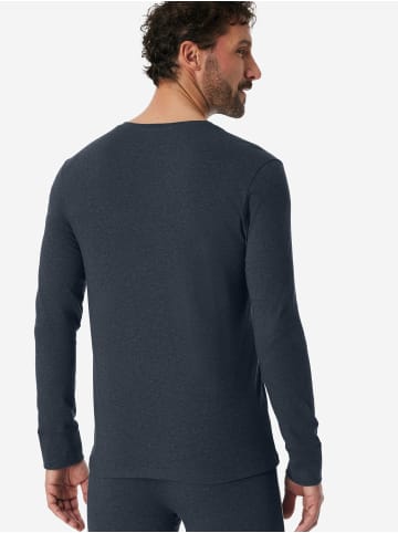 Schiesser Pyjamaoberteil Comfort Fit in nachtblau