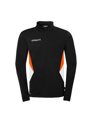 uhlsport 1/4 ZIP TOP Equipe 29 in schwarz/weiß