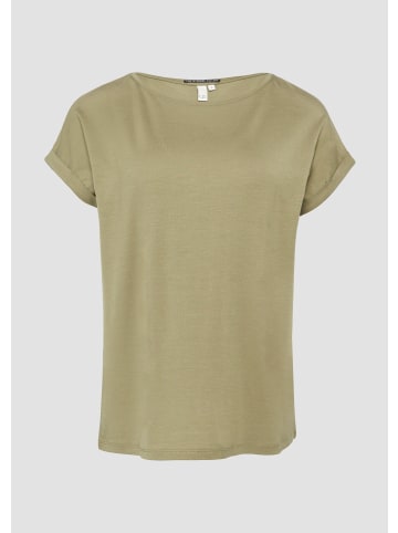 QS T-Shirt in 7854_olivgrün