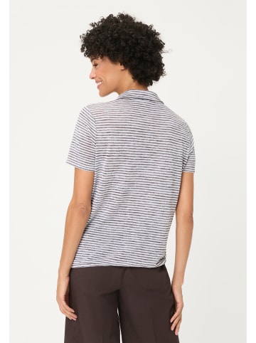 Olsen Poloshirt Clara in schoko weiß - 0001