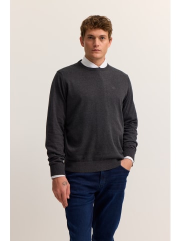 Bugatti Pullover Rundhals in 280-dunkelgrau