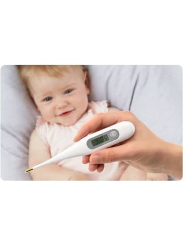 Reer ClassicTemp, digitales Fieberthermometer in Weiß ab 0 Monate
