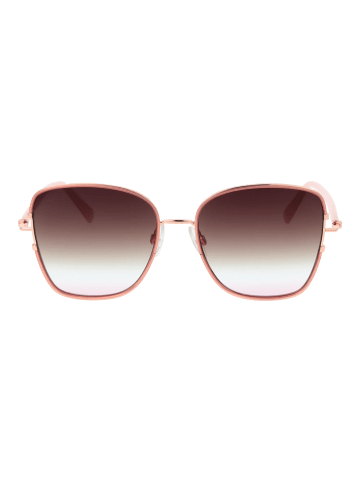 Ana Hickmann Frauen Sonnenbrille Quadratisch Rose