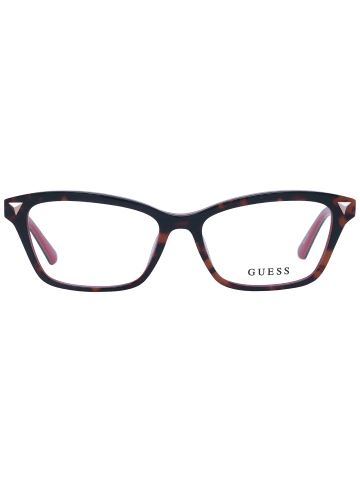 Guess Damen Optische Fassungen Rechtwinklig Braun