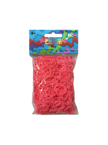 OBILO Spielzeug - Rainbow Loom® Gummibänder Pink