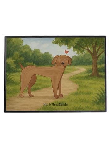 Mr. & Mrs. Panda Bastelmatte Hund Dogge Design ohne Spruch in Weiß