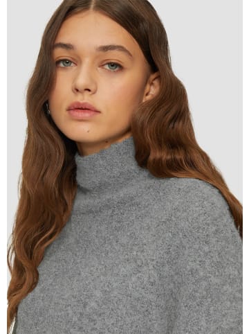 QS Strickpullover langarm in Grau