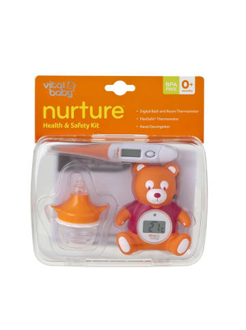 Vital Baby Hygiene-/Gesundheitsset: Nasensauger, Raumthermometer, Fieberthermometer