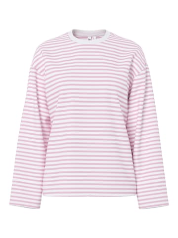 Pieces Oberteil mit langen Ärmeln in Bright White 1